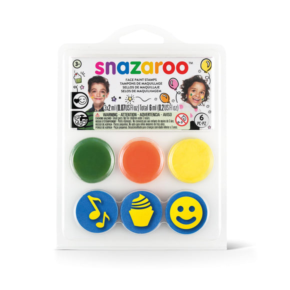 Snazaroo Stamp Face Paint Kit Birthday Party