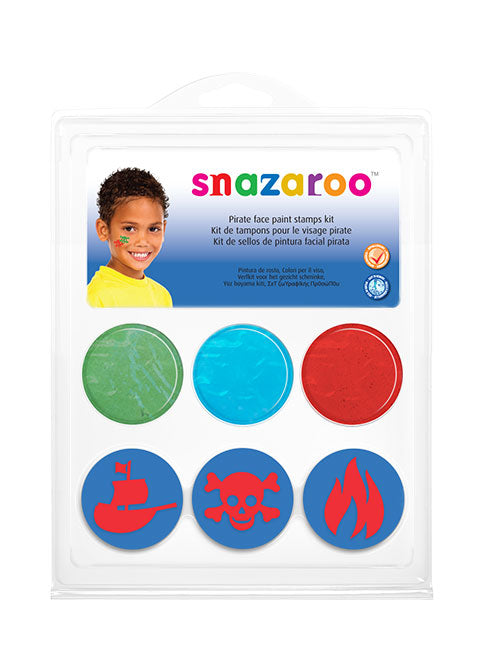 Snazaroo Stamp Face Paint Kit Boys
