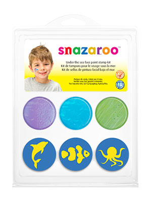 Snazaroo Stamp Face Paint Kit Under The Sea