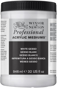 Winsor & Newton Artists Acrylic Colour White Gesso 1 Litre