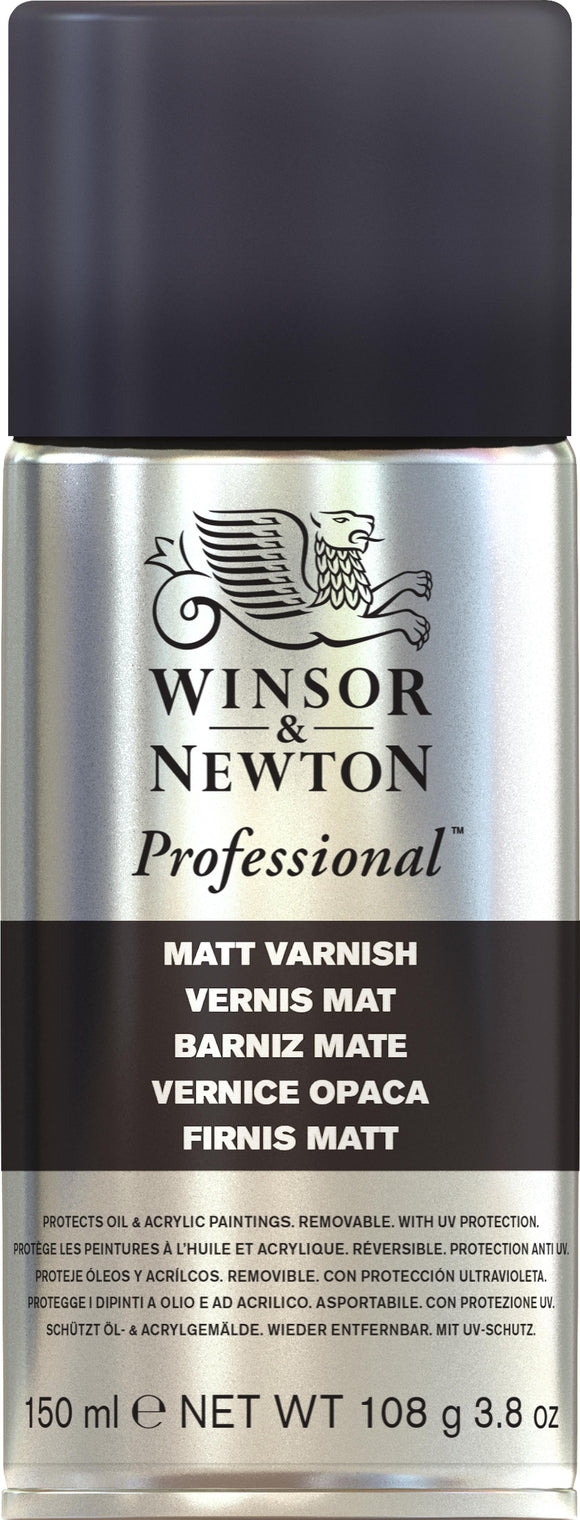 Winsor & Newton Matt Varnish Spray 150Ml