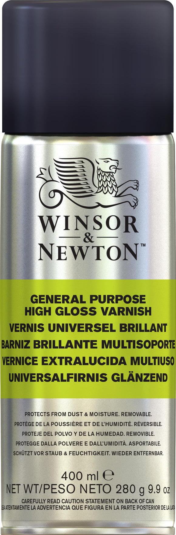 Winsor & Newton General Purpose High Gloss Varnish Spray 400Ml
