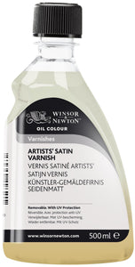 Winsor & Newton Artists' Oil Additive 500Ml Btl Satin Varnish