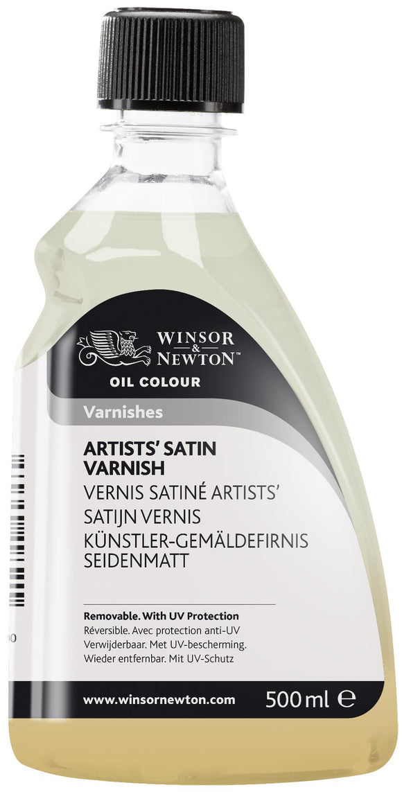Winsor & Newton Artists' Oil Additive 500Ml Btl Satin Varnish