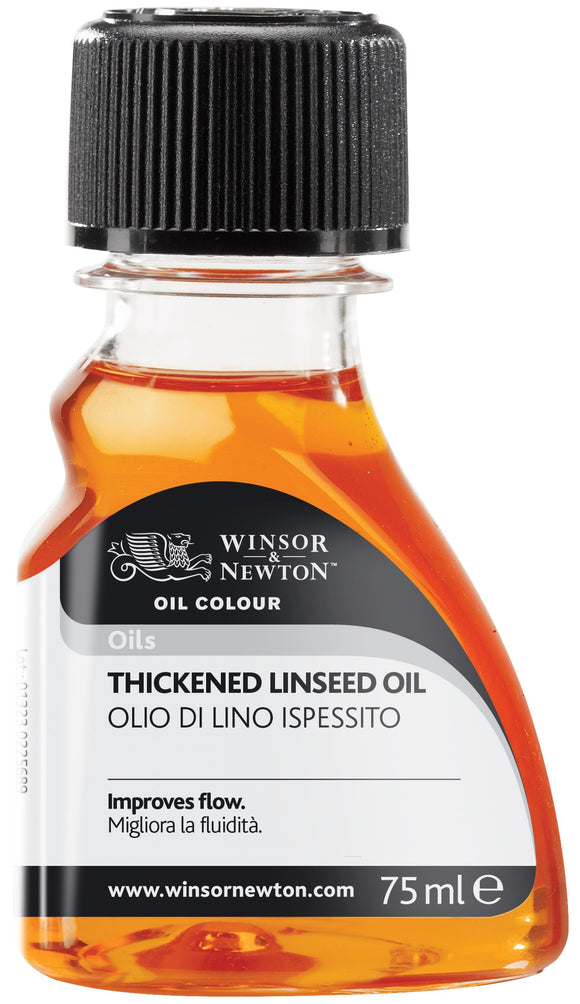 Winsor & Newton Thickened Linseed Oil 75Ml