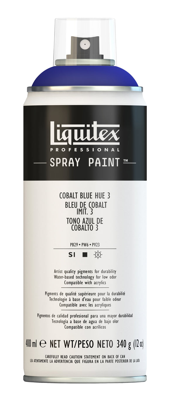 Liquitex Acrylic Spray 400Ml Cobalt Blue Hue 3