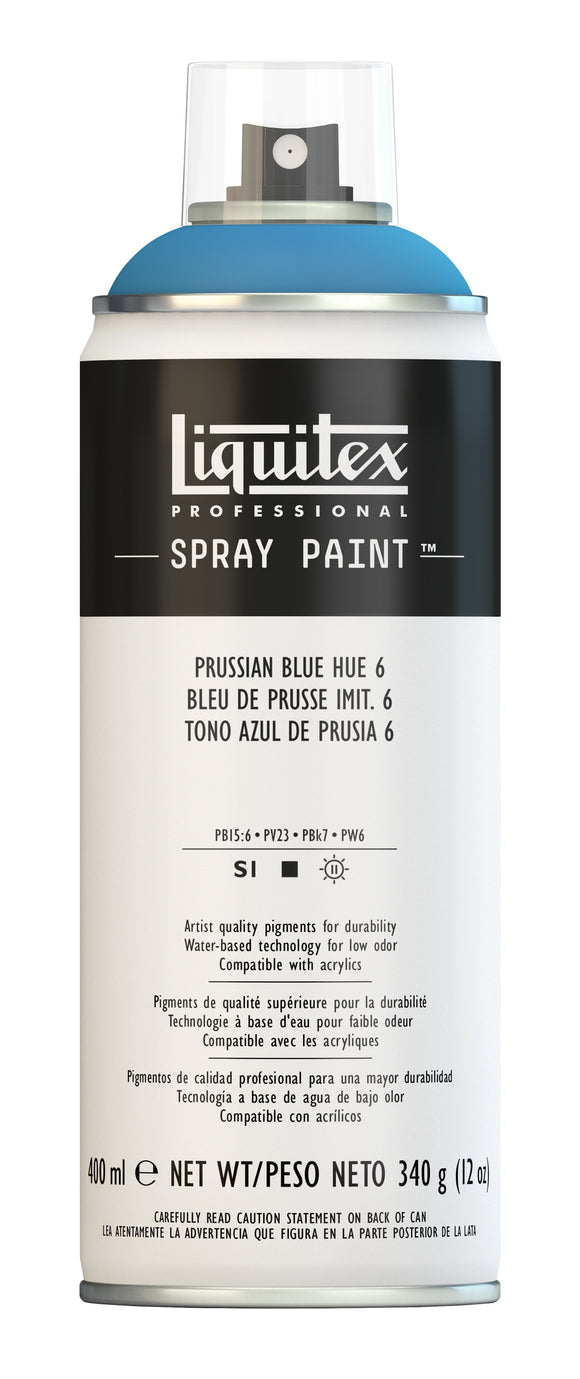 Liquitex Acrylic Spray 400Ml Prussian Blue Hue 6