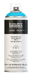 Liquitex Acrylic Spray 400Ml Cerulean Blue Hue 6