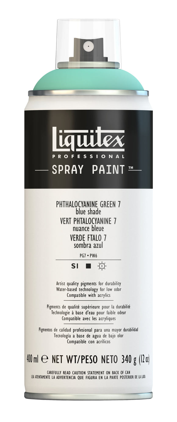 Liquitex Acrylic Spray 400Ml Phthalo Green 7 (Blue Shade)