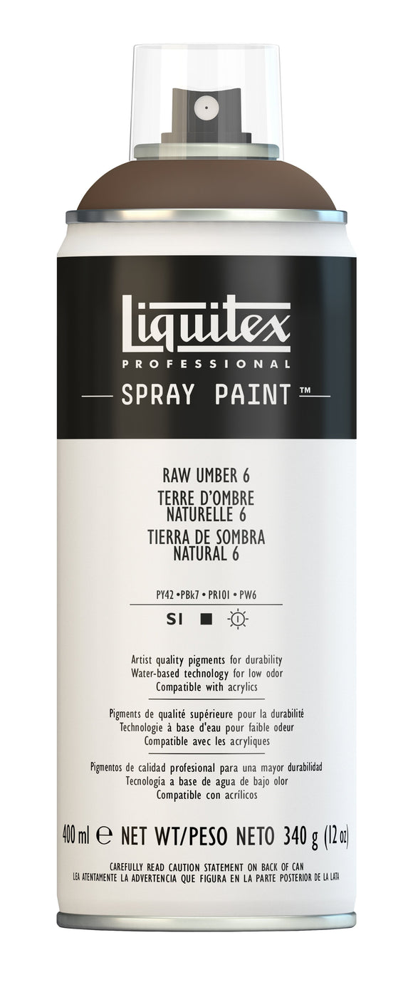 Liquitex Acrylic Spray 400Ml Raw Umber 6