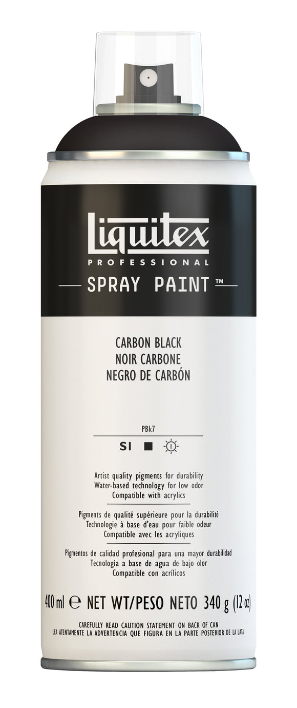 Liquitex Acrylic Spray 400Ml Carbon Black