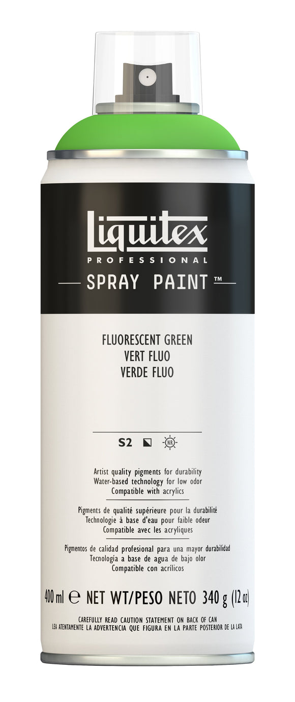 Liquitex Acrylic Spray 400Ml Fluorescent Green