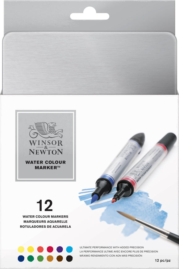 Winsor & Newton Watercolour Marker Set 12