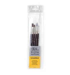 Winsor & Newton Galeria 5 Piece Brush Set