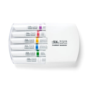 Winsor & Newton Pigment Marker 6 Set Rich Tone