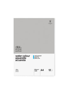 Winsor & Newton Classic Water Colour Pad, Cold 300G, A4, 12Pages
