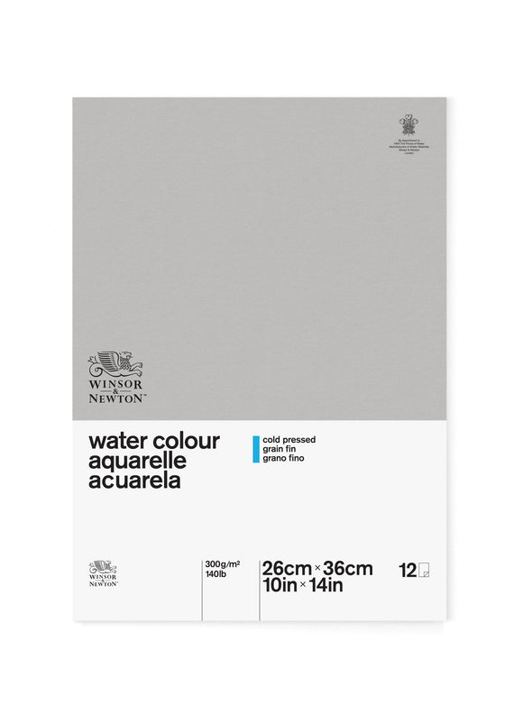Winsor & Newton Classic Water Colour Pad, Cold, 300G, 26X36Cm, 12Pages