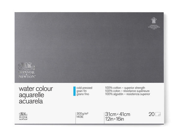 Winsor & Newton Watercolour Professional Pad Block, Cold, 300G, 31X41Cm, 20Pages