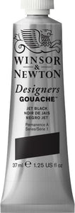 Winsor & Newton Designers Gouache 37Ml Tbe Jet Black