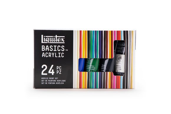 Liquitex Basics Acrylic Colour Set Of 24X22Ml