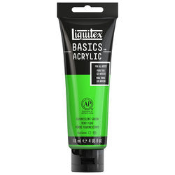 Liquitex Basics Colour 118Ml Tube Fluorescent Green
