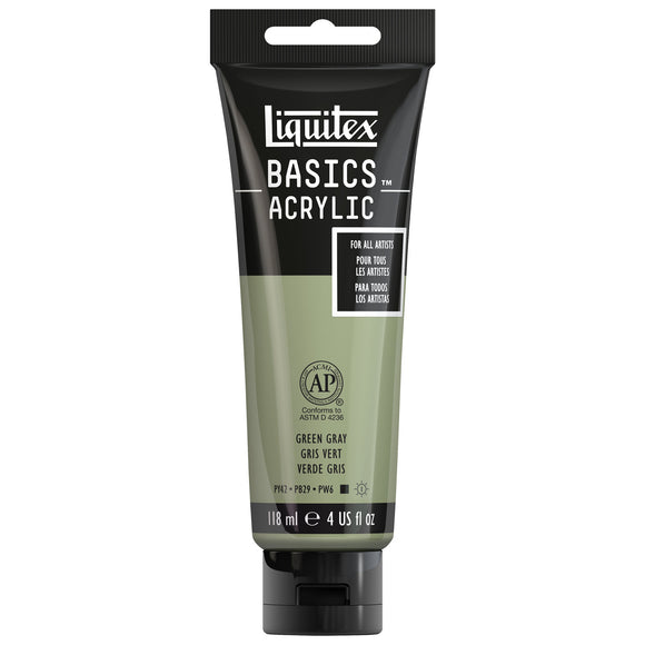 Liquitex Basics Acrylic Colour 118Ml Tbe Green Grey