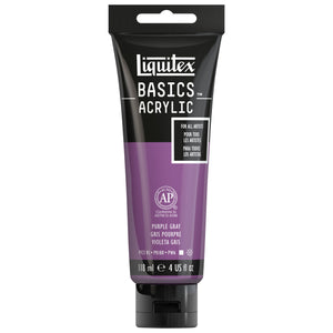 Liquitex Basics Acrylic Colour Purple Grey 118Ml