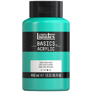 Liquitex Basics Acrylic Colour 400Ml Jar Bright Aqua Green