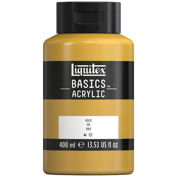 Liquitex Basics Acrylic Colour 400Ml Jar Gold