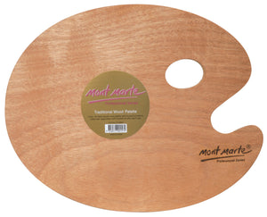 Mont Marte Signature Traditional Wood Palette 30 X 38Cm (11.8 X 14.9In)