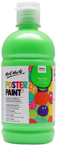 Mont Marte Poster Paint 500Ml - Yellow Green
