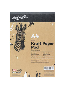 Mont Marte Signature Kraft Paper Pad A4 50 Sheets