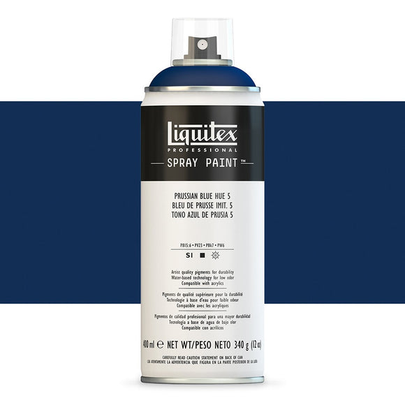 Liquitex Acrylic Spray 400Ml Prussian Blue Hue 5