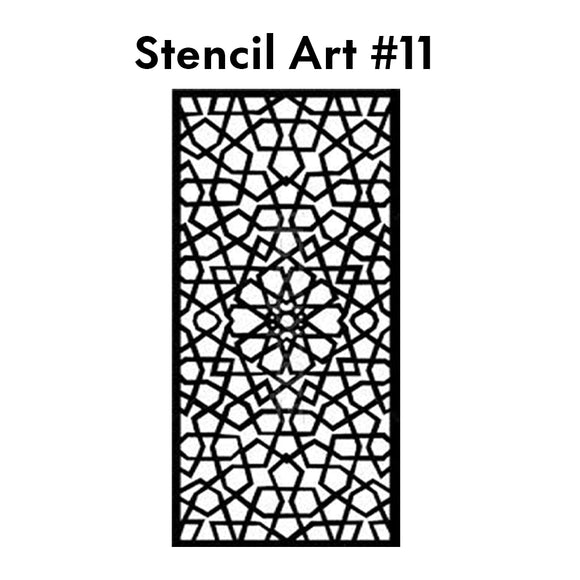 Arabic Stencil - Design 11, A3