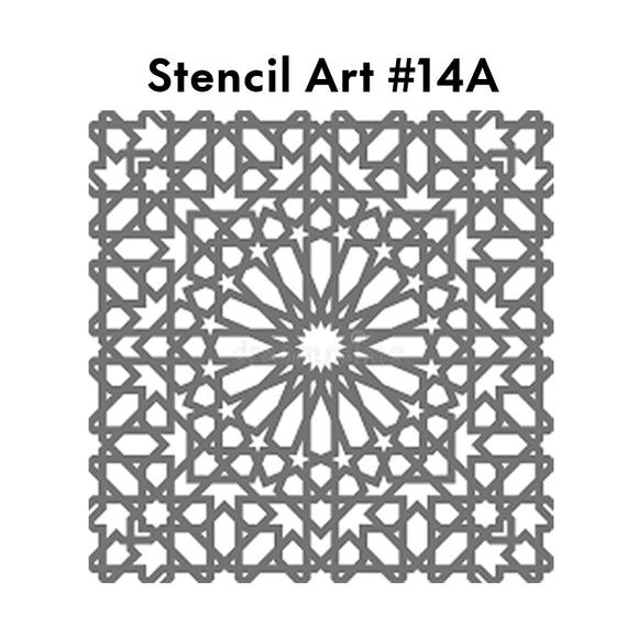 Arabic Stencil - Design 14, A3
