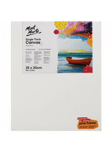 Mont Marte Signature Single Thick Canvas 25X30Cm (9.8 X 11.8In)