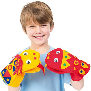 Funky Felt Puppet Kits \(Pack Of 10)