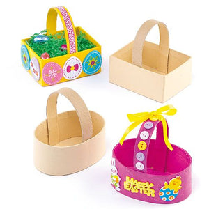 Easter Craft Baskets (Pack Of 6)