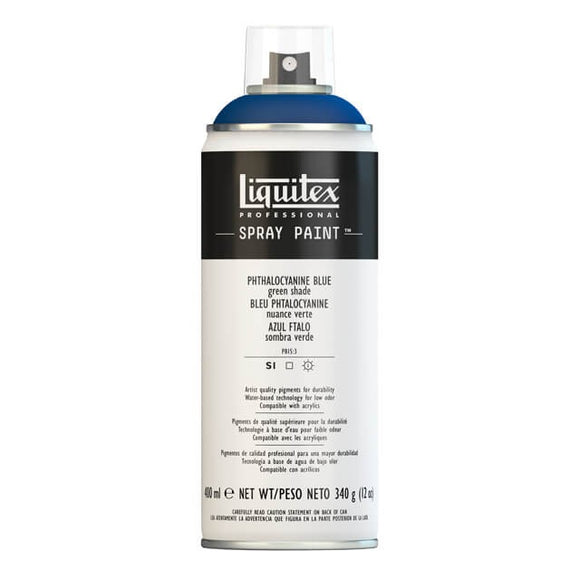Liquitex Acrylic Spray 400Ml Phthalo Blue (Green Shade)
