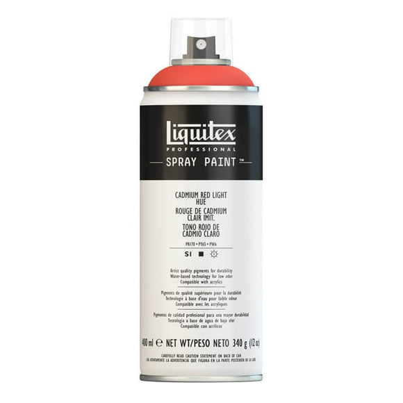 Liquitex Acrylic Spray 400Ml Cadmium Red Light Hue