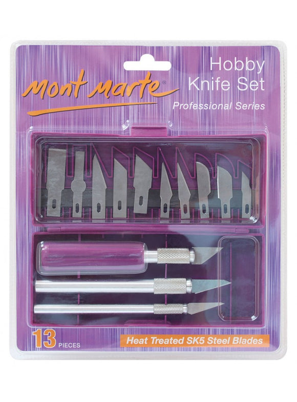 Mont Marte Hobby Knife Set Sk5 Blade