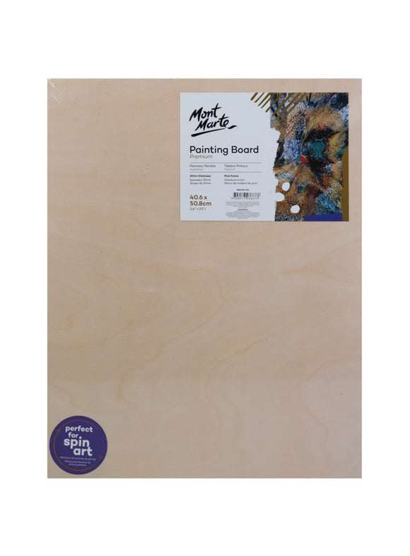 Mont Marte Premium Painting Board 40.6 X 50.8Cm (16 X 20In)