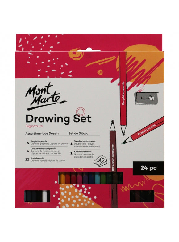 Mont Marte Signature Drawing Set 24Pcs