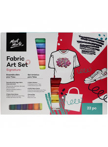 Mont Marte Signature Fabric Art Set 22Pc