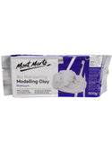 Mont Marte Premium Air Hardening Modelling Clay - White 500Gms