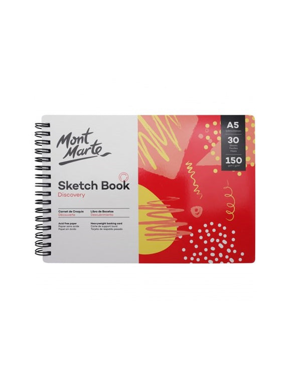 Mont Marte Sketch Book 150Gsm A5 30 Sheet