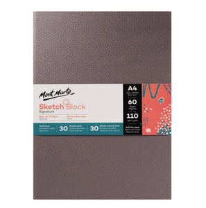 Mont Marte Signature Hard Cover Sketch Block A4