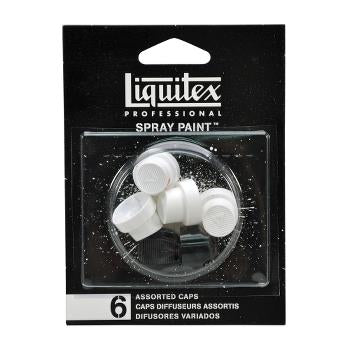 Liquitex Accessory Nozzle Pack Of 6 Assorted
