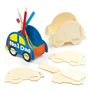 Wooden Car Desk Tidy (Pack Of 3)